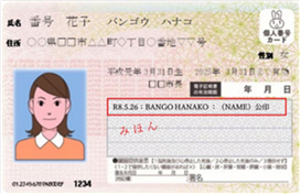 ローマ字氏名
